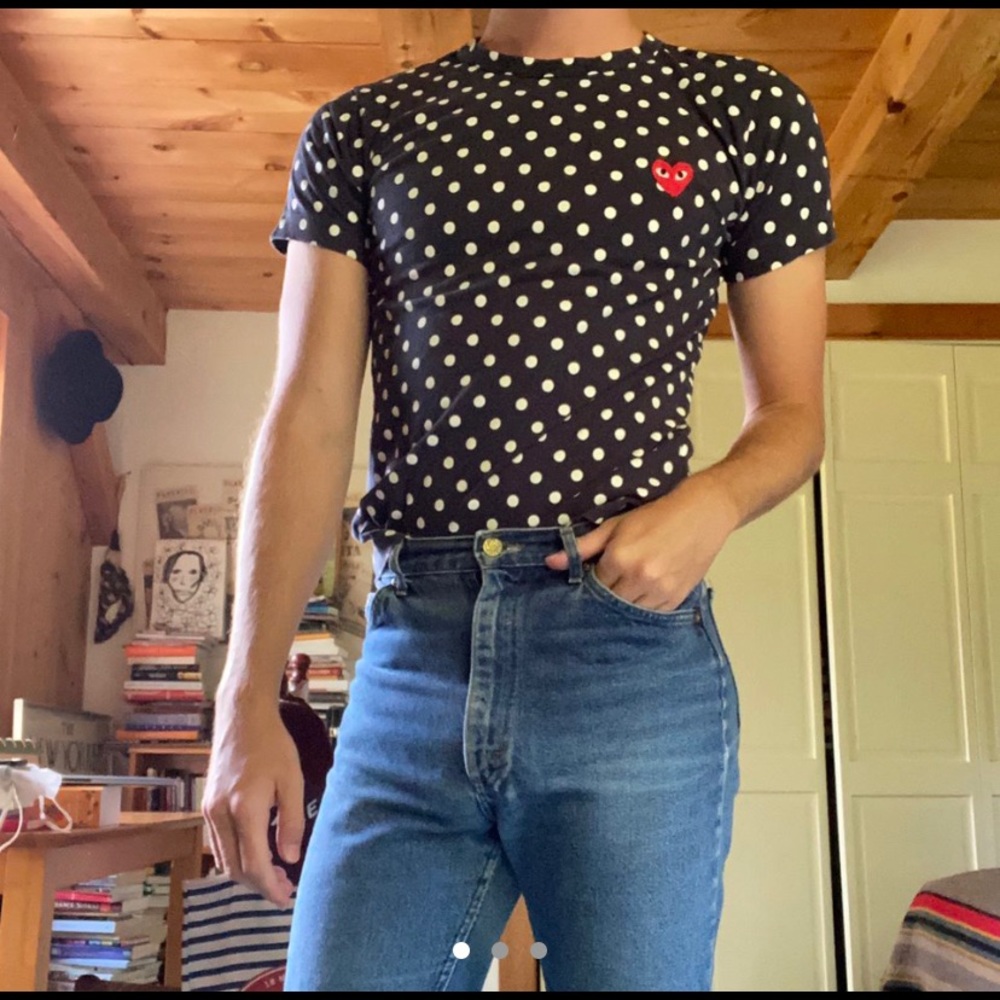 Comme De Garçon PLAY polka dot T 🧿